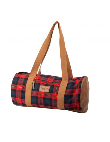 Bohin, Borsa Porta Lavoro per la Maglia con Zip, Scozzese - cm 42 x 22 x 20 Bohin - 1