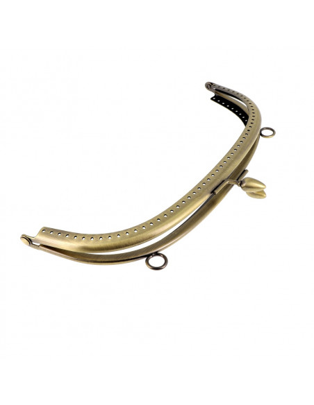 Bohin, Chiusura Clutch Curva per borse, in bronzo con coni - 20cm Bohin - 1