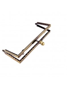 Bohin, Chiusura Clutch Dritta per borse, in bronzo con pallini - 16 cm Bohin - 1