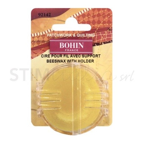 Bohin, Cera d'api per filati con dispenser Bohin - 1