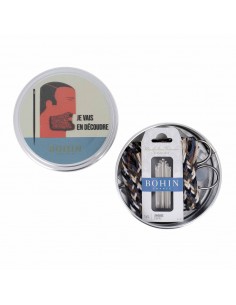 Bohin, Kit da Cucito per Uomo con Scatola di Metallo Bohin - 1 2