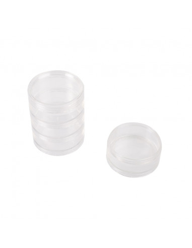 Bohin, Piccoli contenitori trasparenti impilabili - 70x100mm, 4pz Bohin - 1