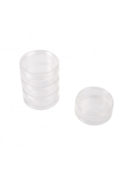 Bohin, Piccoli contenitori trasparenti impilabili - 70x100mm, 4pz Bohin - 1