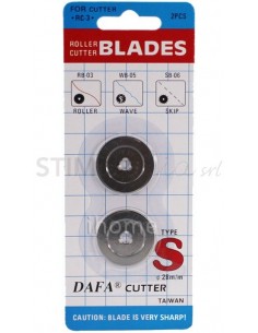 DAFA 28MM REPLACEMENT ROTARY BLADES (2PC) Simplicity - 1