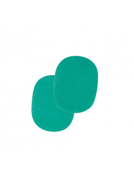 Bohin, Toppe da Gomito Scamosciate 13 x 10 cm, Verde Acqua Bohin - 1