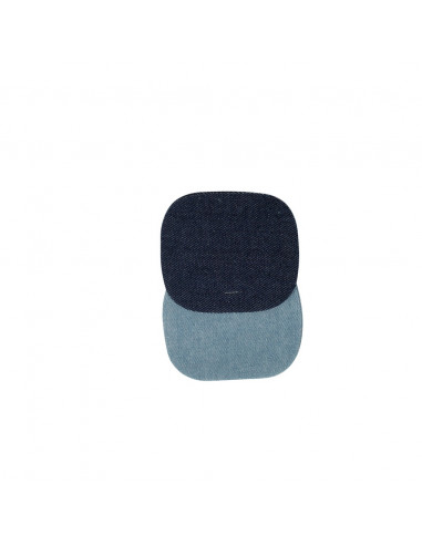 Bohin, Toppe Ovali da Applicare con Ferro da Stiro 9,8 x 8,3 cm, Blu Jeans Bohin - 1