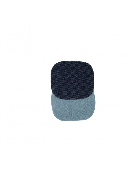 Bohin, Toppe Ovali da Applicare con Ferro da Stiro 9,8 x 8,3 cm, Blu Jeans Bohin - 1