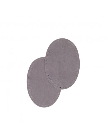 Bohin, Toppe Ovali Scamosciate 9,5x14 cm, Grigio Chiaro Bohin - 1