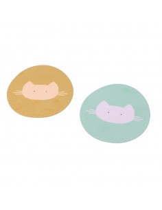Bohin, Toppe Ovali da Applicare con Ferro da Stiro 9,5x7,5cm, Gatto Bohin - 1