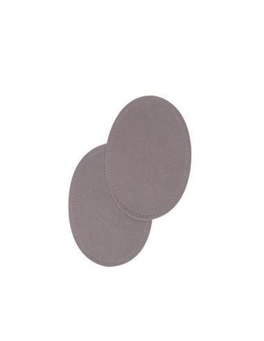 Bohin, Toppe Ovali Scamosciate 9,5x14 cm, Grigio Chiaro Bohin - 1