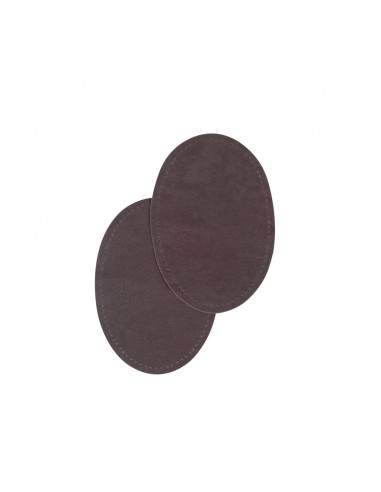Bohin, Toppe Ovali Scamosciate 9,5x14 cm, Grigio Scuro Bohin - 1