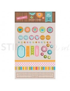 Embellishments Set 37pcs - Meadow Sweet Creative Rox - 1