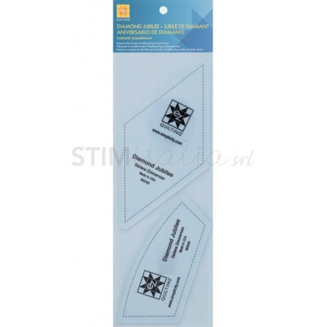Ez Quilting Diamond Jubilee - Kit Squadre Patchwork Anniversario Nozze di Diamante EZ Quilting - 1