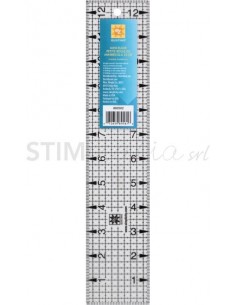 Ez Quilting Mini Ruler - Righello Patchwork in Sedicesimi da 2,5 x 12,5 pollici EZ Quilting - 1