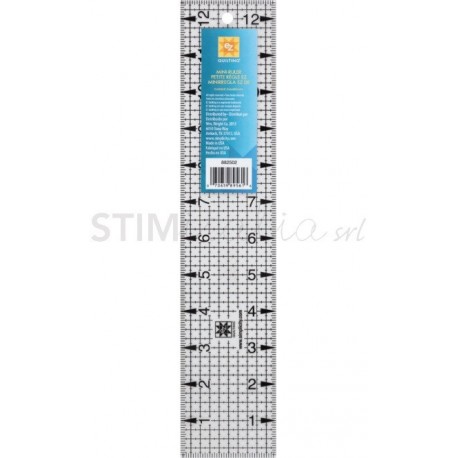 Ez Quilting Mini Ruler - Righello Patchwork in Sedicesimi da 2,5 x 12,5 pollici EZ Quilting - 1