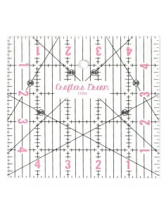 Righello Patchwork 5 x 5 pollici - Crafters Dream Crafters Dream - 1