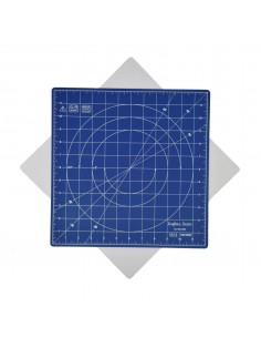 Piano di Taglio Rotante 12 x 12 pollici, Blu - Crafters Dream Crafters Dream - 2