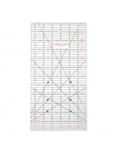 Righello Patchwork 6,5 x 12 pollici - Crafters Dream Crafters Dream - 1