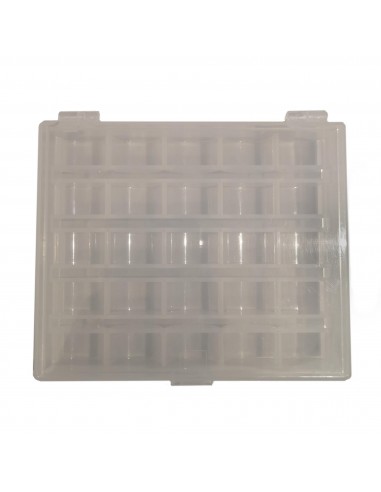 Quilted Bear Premium Bobbin Organiser Box – Porta Bobine Contiene 25 Bobine Crafters Dream - 1