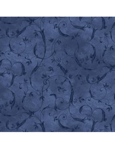 P&B Textiles, Tessuto per Retro Blu con Rami Stim Italia srl - 1