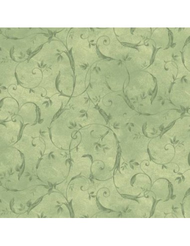P&B Textiles, Tessuto per Retro Verde Chiaro con Rami Stim Italia srl - 1