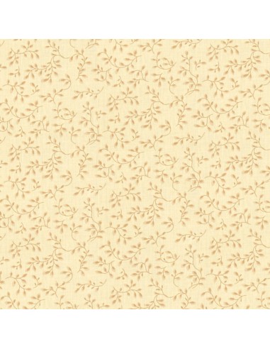 Henry Glass Folio Backing, Tessuto Crema con Foglie Henry Glass - 1