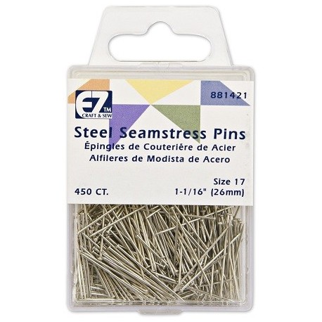 Ez Quilting- Spilli per sarta in acciaio (400 Spilli) EZ Quilting - 1