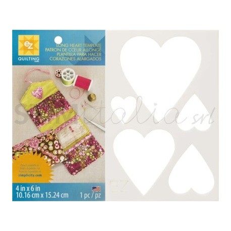 Ez Quilting - Sagoma in Plastica flessibile Cuore EZ Quilting - 1