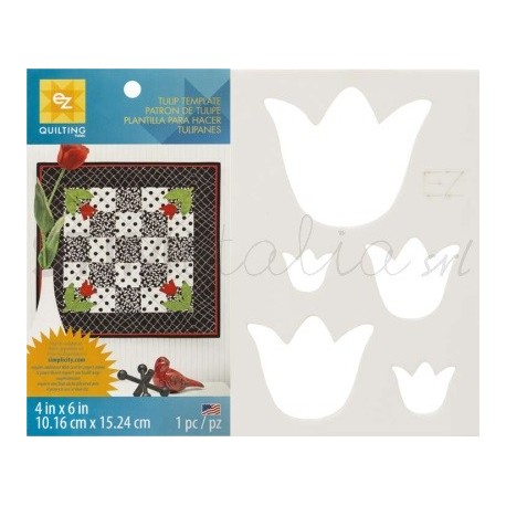 Ez Quilting - Sagoma in Plastica flessibile Tulipano EZ Quilting - 1