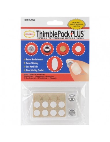 Thimble Pack Plus - Kit completo Salvadita per cucito Colonial Needle - 1