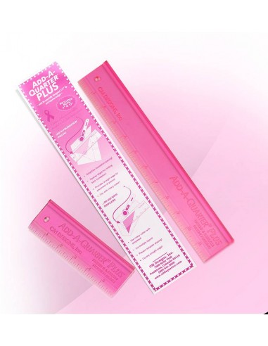 Add-A-Quarter 1/4 inch, Squadra 6 e 12 pollici per foundation-paper piecing Stim Italia srl - 1