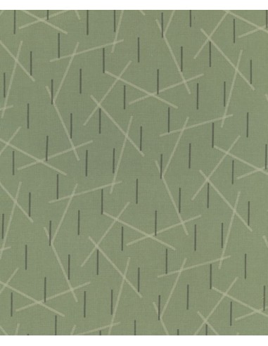 27th Centenary Collection by Yoko Saito, Tessuto Verde con Righe Sojitz Fashion - 1