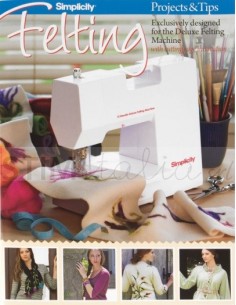 Felting Projects & Tips Book (Progetti per feltro e suggerimenti) Simplicity - 1