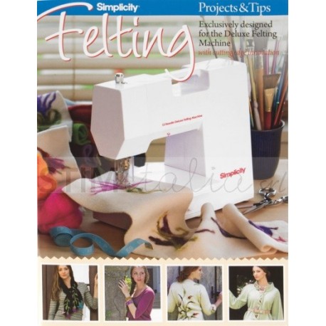 Felting Projects & Tips Book (Progetti per feltro e suggerimenti) Simplicity - 1