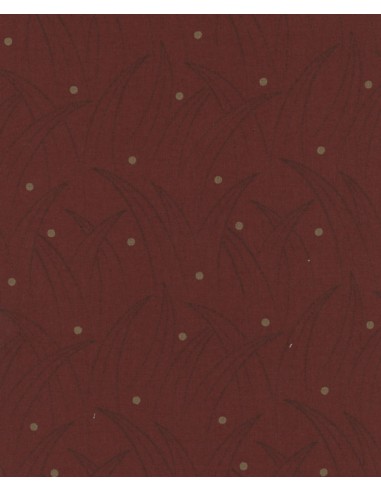 27th Centenary Collection by Yoko Saito, Tessuto Bordeaux con Disegno Fili Erba Sojitz - 1