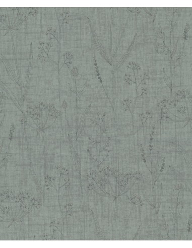 27th Centenary Collection by Yoko Saito, Tessuto Azzurro con Disegno Fiori Sojitz - 1