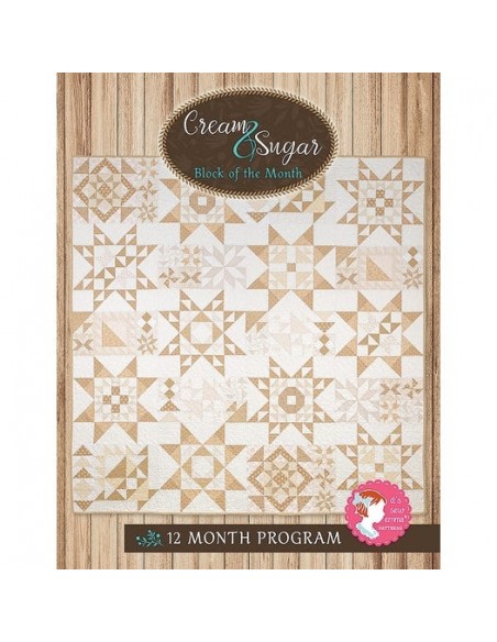 It's Sew Emma, Cream & Sugar Block of the Month Book