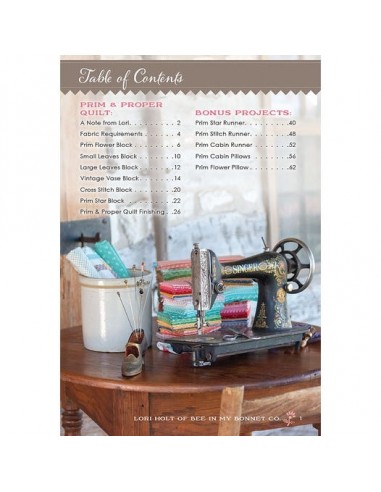 It's Sew Emma, Prim & Proper Book - Lori Holt of Bee in my Bonnet It's Sew Emma - 10