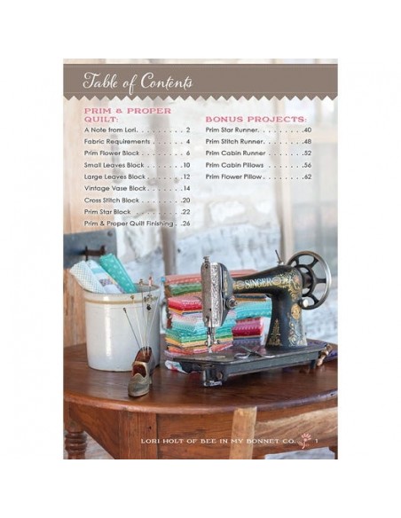 It's Sew Emma, Prim & Proper Book - Lori Holt of Bee in my Bonnet It's Sew Emma - 10