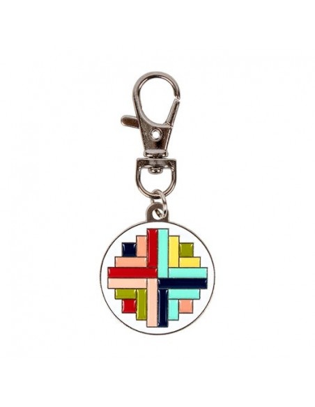 It's Sew Emma, Portachiavi Good Times Enamel Charm Bonnie & Camille It's Sew Emma - 1