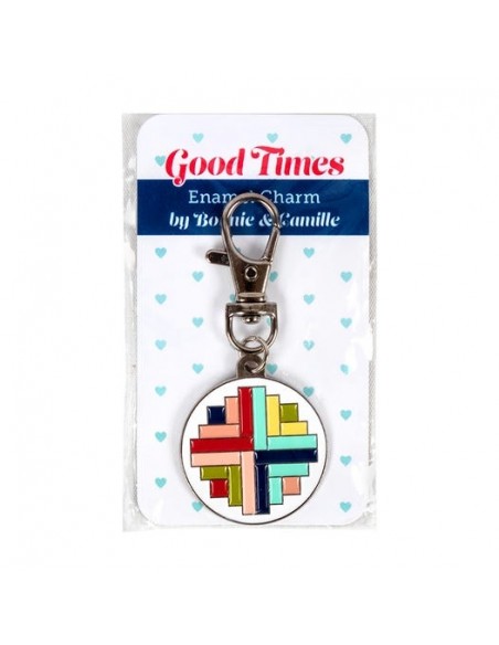 It's Sew Emma, Portachiavi Good Times Enamel Charm Bonnie & Camille It's Sew Emma - 2