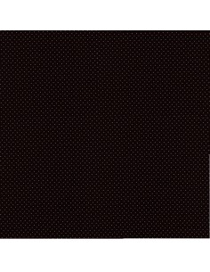 Handworks - Tessuto giapponese base a pois - nero carbone Sojitz Fashion - 1