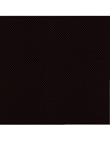 Handworks - Tessuto giapponese base a pois - nero carbone Sojitz Fashion - 1