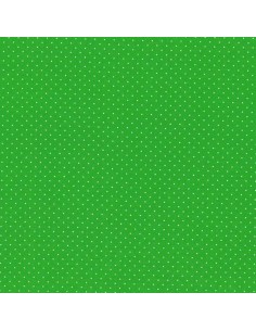 Handworks - Tessuto giapponese base a pois - verde Sojitz Fashion - 1