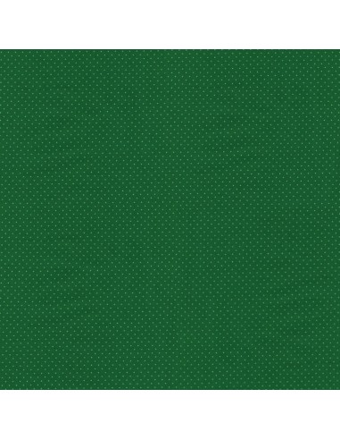 Handworks - Tessuto giapponese base a pois - verde bottiglia Sojitz Fashion - 1