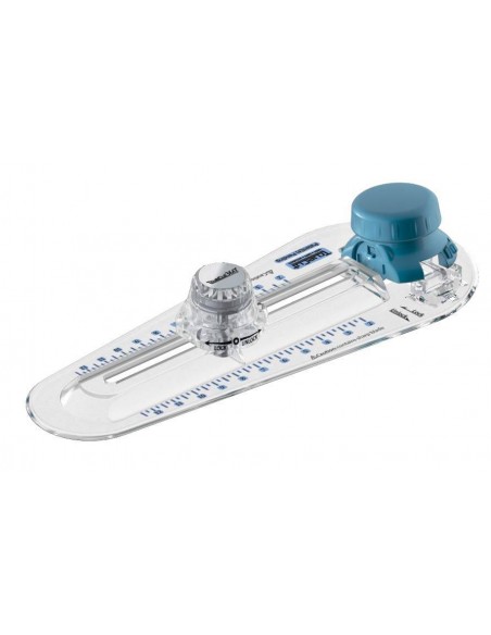 TrueCut 360, Compasso per Tagliare Cerchi Precisi di Tessuto, da 2 a 12 pollici The Grace Company - 1