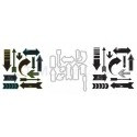 Framelits Die Set 12PK w/Stamps - Here & There by Tim Holtz Sizzix - Big Shot - 1