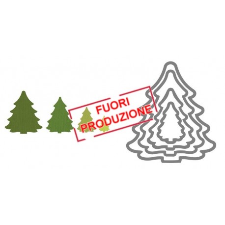 Framelits Die Set 4PK - Trees, Christmas by Rachael Bright Ellison - 1