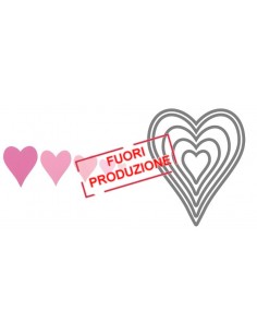 Framelits Die Set 5PK - Hearts 2 by Stephanie Barnard Ellison - 1