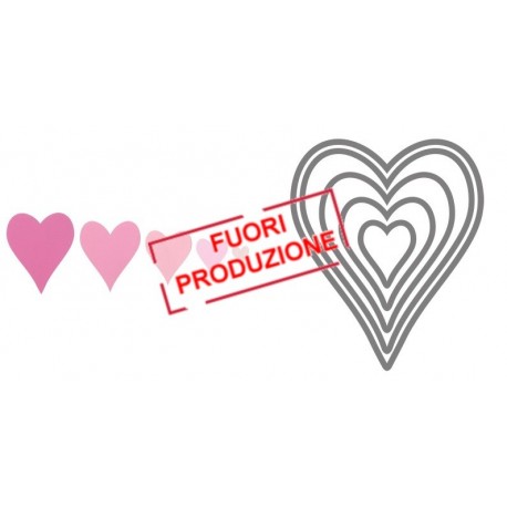 Framelits Die Set 5PK - Hearts 2 by Stephanie Barnard Ellison - 1